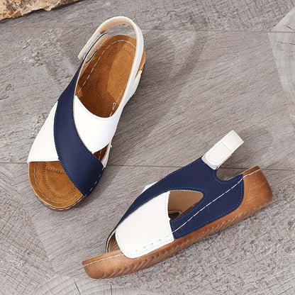 MeyChic™ Slope Heel Sandals | Where Wellness Meets Effortless Elegance