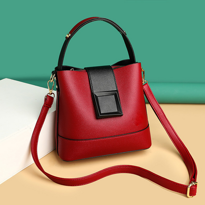 MeyChic™ Bucket Leather Bag | Effortless Elegance for Everyday Moments