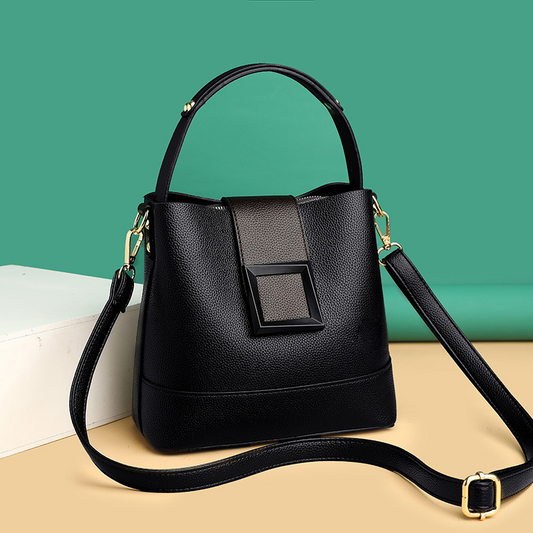 MeyChic™ Bucket Leather Bag | Effortless Elegance for Everyday Moments